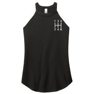 Car Shift Driver Women's Perfect Tri Rocker Tank