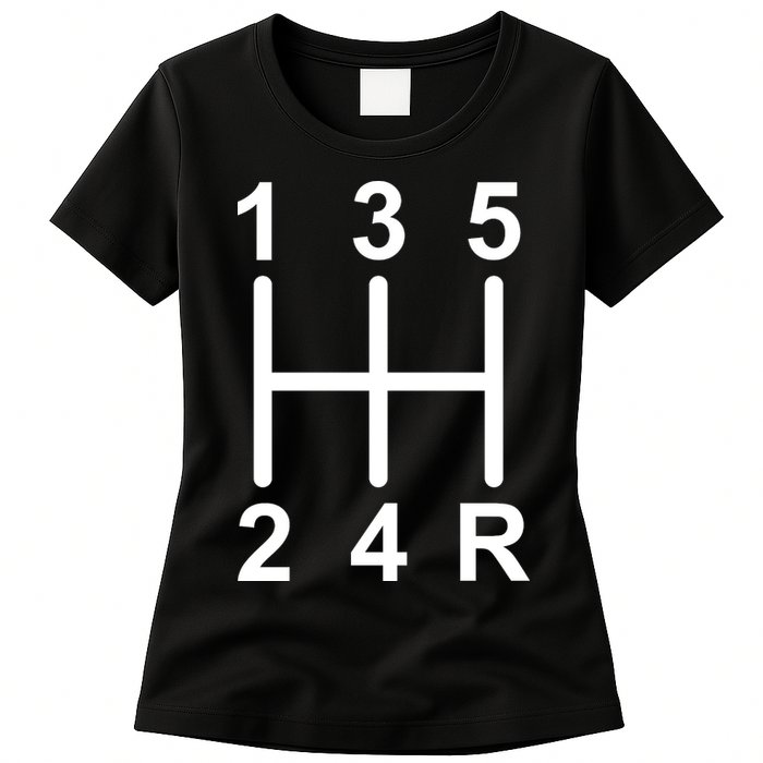 Car Shift Driver Womens T-Shirt