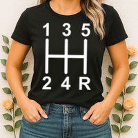 Car Shift Driver Womens T-Shirt
