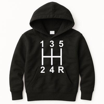 Car Shift Driver Kids Hoodie