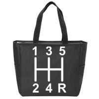 Car Shift Driver Zip Tote Bag