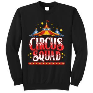 Circus Squad Event Carnival Staff Birthday Party Theme Show Sweatshirt