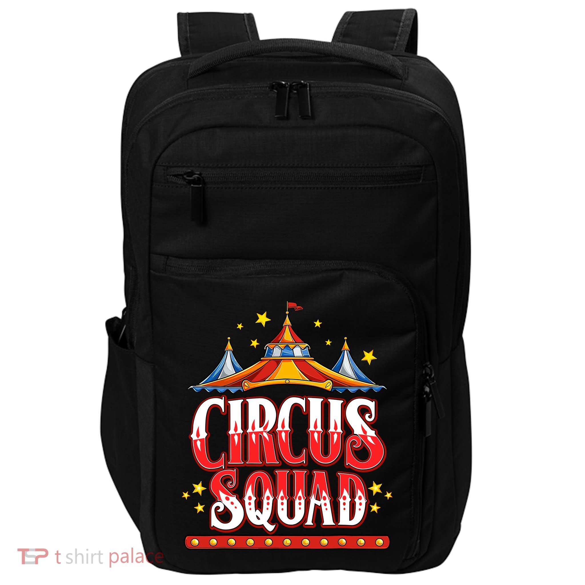 Circus Squad Event Carnival Staff Birthday Party Theme Show Impact Tech Backpack