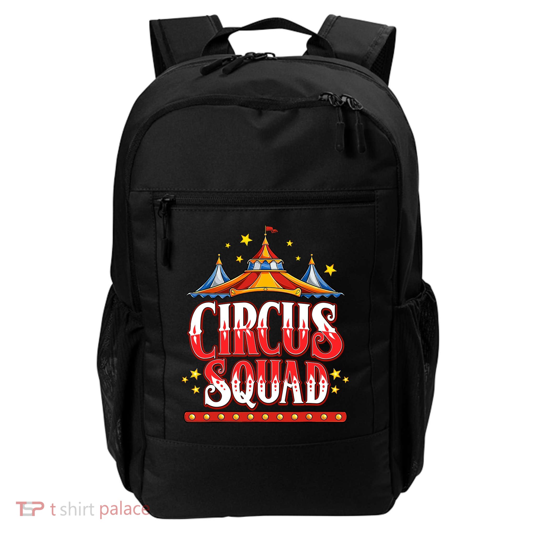 Circus Squad Event Carnival Staff Birthday Party Theme Show Backpack