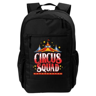 Circus Squad Event Carnival Staff Birthday Party Theme Show Daily Commute Backpack