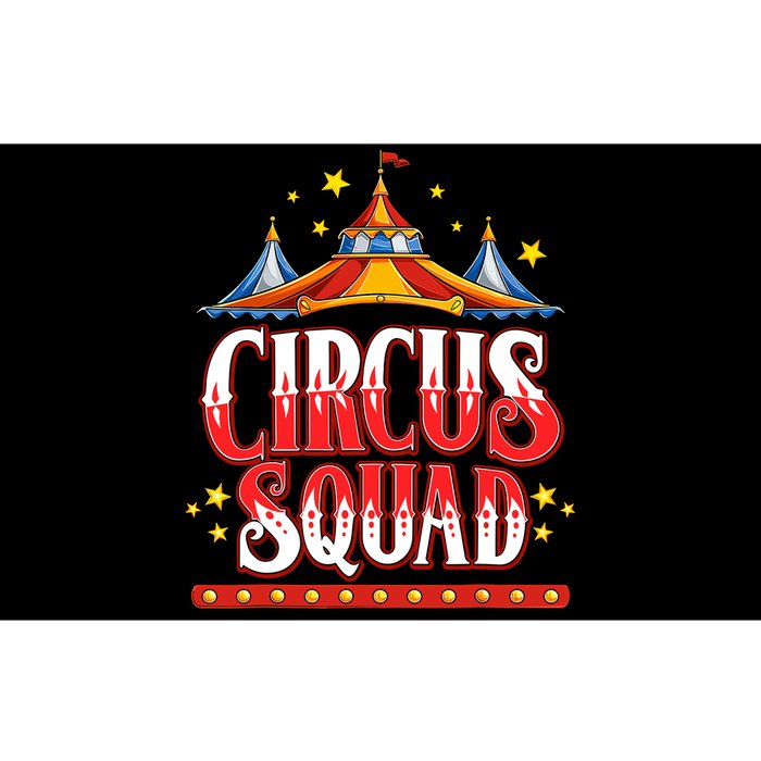 Circus Squad Event Carnival Staff Birthday Party Theme Show Bumper Sticker