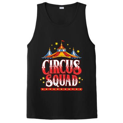 Circus Squad Event Carnival Staff Birthday Party Theme Show PosiCharge Competitor Tank