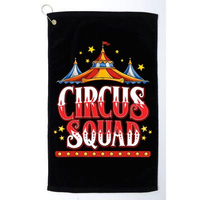 Circus Squad Event Carnival Staff Birthday Party Theme Show Golf Towel