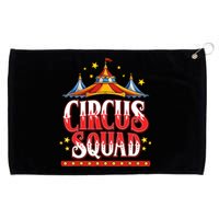 Circus Squad Event Carnival Staff Birthday Party Theme Show Grommeted Golf Towel