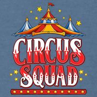 Circus Squad Event Carnival Staff Birthday Party Theme Show Garment-Dyed Sweatshirt