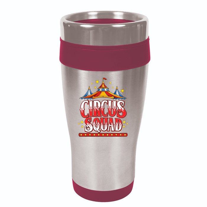 Circus Squad Event Carnival Staff Birthday Party Theme Show 16oz Travel Tumbler