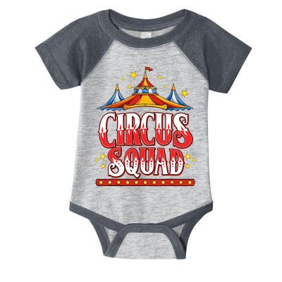Circus Squad Event Carnival Staff Birthday Party Theme Show Infant Baby Jersey Bodysuit