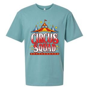 Circus Squad Event Carnival Staff Birthday Party Theme Show Sueded Cloud Jersey T-Shirt