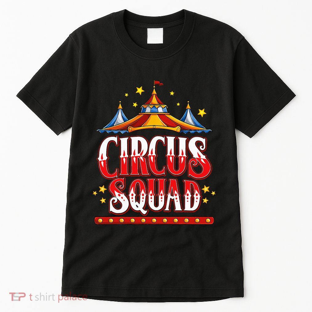 Circus Squad Event Carnival Staff Birthday Party Theme Show Tall T-Shirt