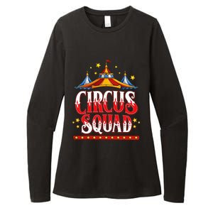 Circus Squad Event Carnival Staff Birthday Party Theme Show Womens CVC Long Sleeve Shirt