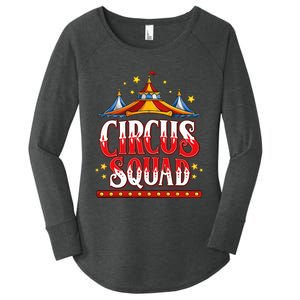 Circus Squad Event Carnival Staff Birthday Party Theme Show Women's Perfect Tri Tunic Long Sleeve Shirt