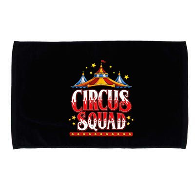 Circus Squad Event Carnival Staff Birthday Party Theme Show Microfiber Hand Towel