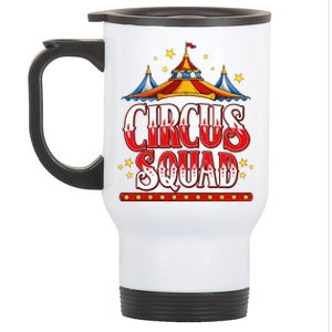 Circus Squad Event Carnival Staff Birthday Party Theme Show Stainless Steel Travel Mug