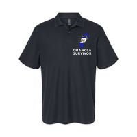 Chancla Survivor El Salvador Funny Salvadoran Flag Spanish Softstyle Adult Sport Polo