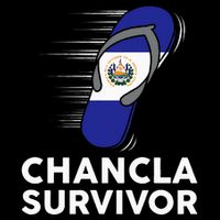 Chancla Survivor El Salvador Funny Salvadoran Flag Spanish Sustainable Beanie
