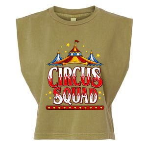 Circus Squad Event Carnival Staff Birthday Party Theme Show Garment-Dyed Women's Muscle Tee