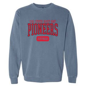 Cal State East Bay Csueb Pioneers Est Date Gift Garment-Dyed Sweatshirt