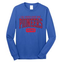 Cal State East Bay Csueb Pioneers Est Date Gift Long Sleeve Shirt