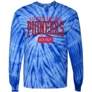 Cal State East Bay Csueb Pioneers Est Date Gift Tie-Dye Long Sleeve Shirt