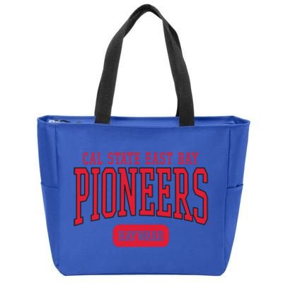 Cal State East Bay Csueb Pioneers Est Date Gift Zip Tote Bag