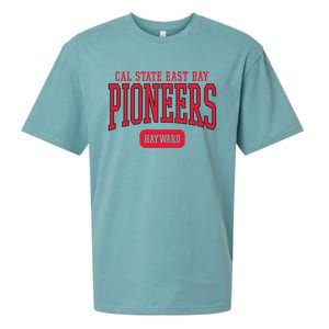 Cal State East Bay Csueb Pioneers Est Date Gift Sueded Cloud Jersey T-Shirt