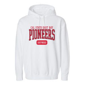 Cal State East Bay Csueb Pioneers Est Date Gift Garment-Dyed Fleece Hoodie