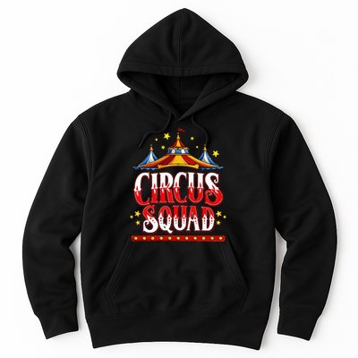 Circus Squad Event Carnival Staff Birthday Party Theme Show Hoodie