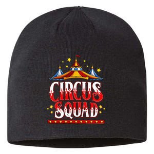 Circus Squad Event Carnival Staff Birthday Party Theme Show Sustainable Beanie