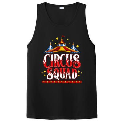 Circus Squad Event Carnival Staff Birthday Party Theme Show PosiCharge Competitor Tank