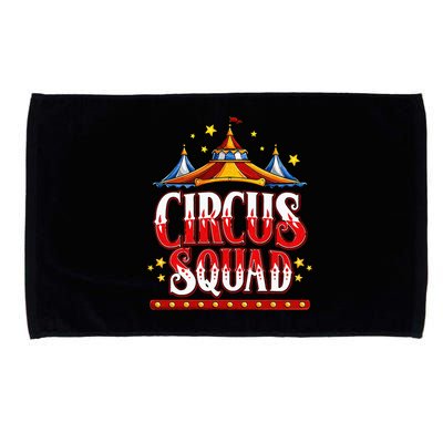 Circus Squad Event Carnival Staff Birthday Party Theme Show Microfiber Hand Towel