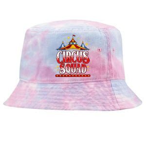 Circus Squad Event Carnival Staff Birthday Party Theme Show Tie-Dyed Bucket Hat