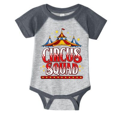 Circus Squad Event Carnival Staff Birthday Party Theme Show Infant Baby Jersey Bodysuit