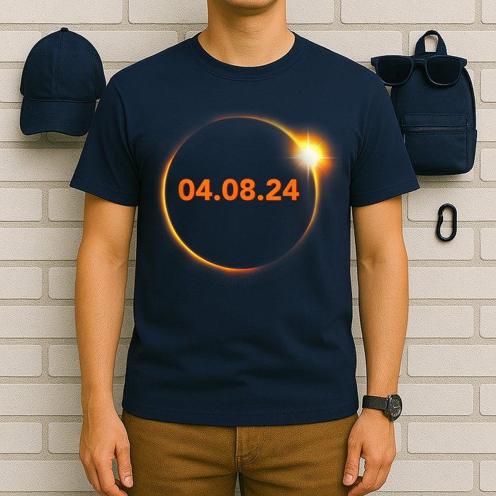 Cool Solar Eclipse 2024 T-Shirt