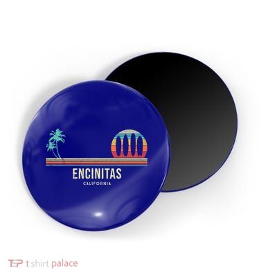 California Surf Encinitas Vintage Surf Board Surfer Meaningful Gift Magnet