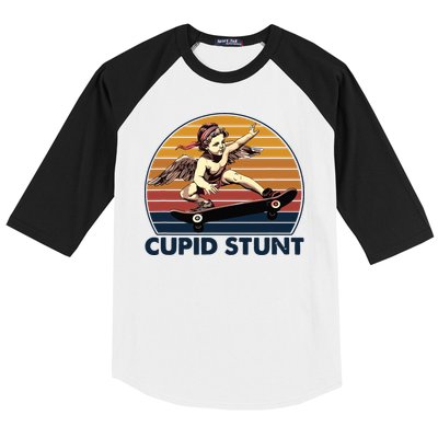 Cupid Stunt Embarrassing Baseball Sleeve Shirt