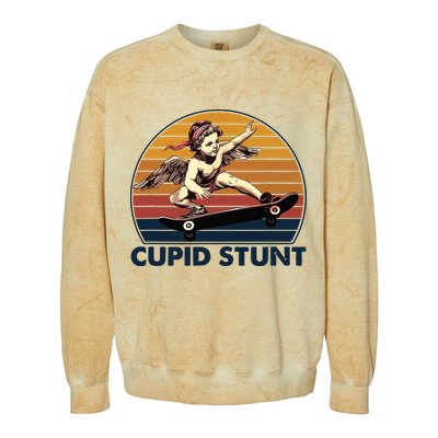 Cupid Stunt Embarrassing Colorblast Crewneck Sweatshirt