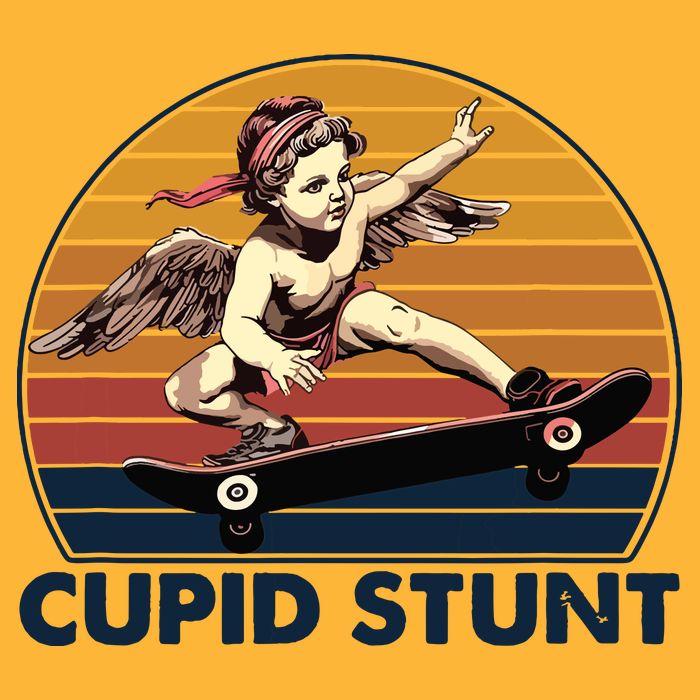 Cupid Stunt Embarrassing Sustainable Knit Beanie