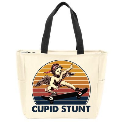 Cupid Stunt Embarrassing Zip Tote Bag