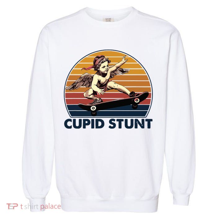 Cupid Stunt Embarrassing Garment-Dyed Sweatshirt