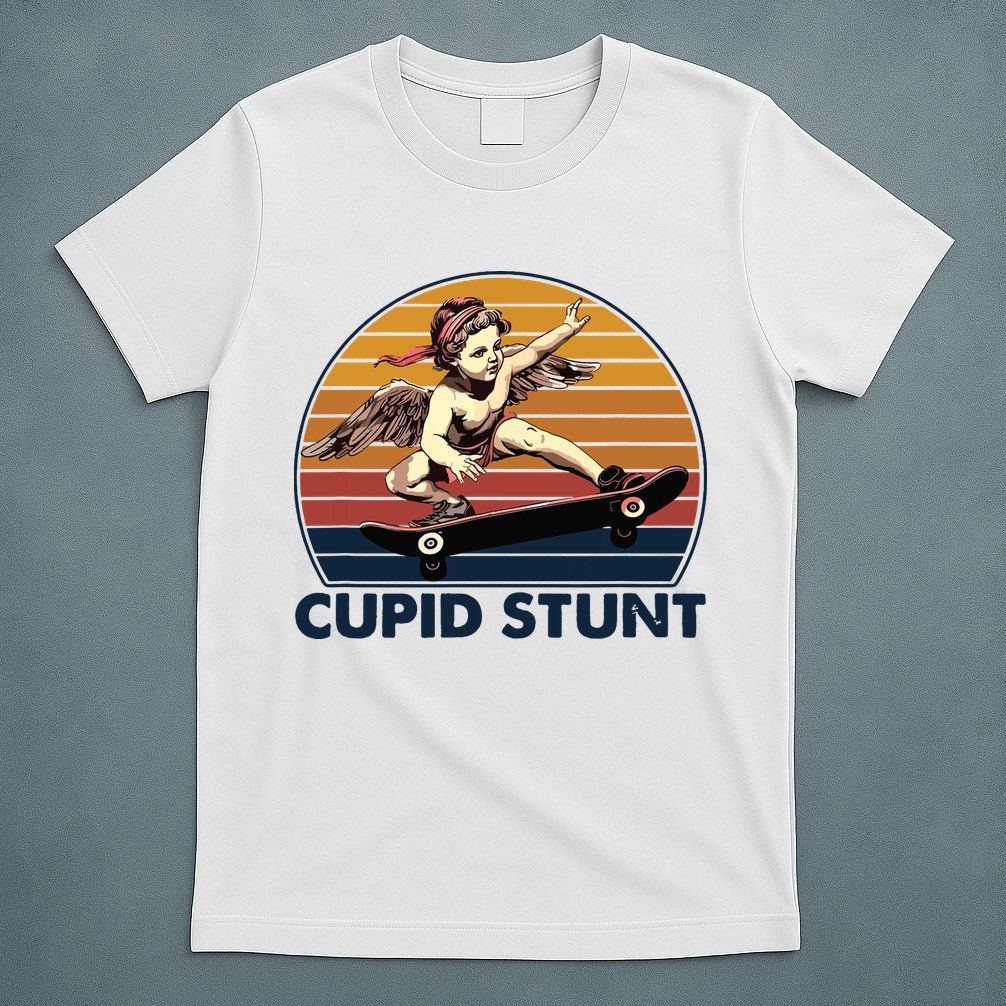 Cupid Stunt Embarrassing T-Shirt | TeeShirtPalace