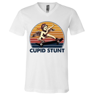 Cupid Stunt Embarrassing V-Neck T-Shirt