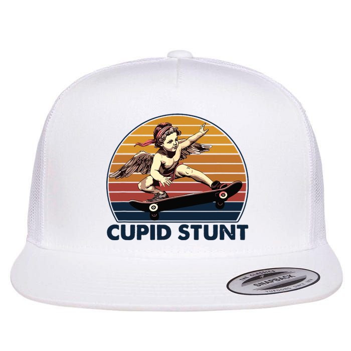 Cupid Stunt Embarrassing Flat Bill Trucker Hat