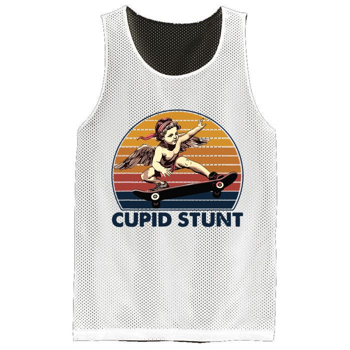 Cupid Stunt Embarrassing Mesh Reversible Basketball Jersey Tank