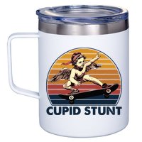 Cupid Stunt Embarrassing 12oz Stainless Steel Coffee Mug