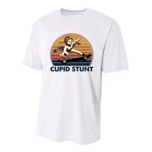 Cupid Stunt Embarrassing Youth Performance Sprint T-Shirt